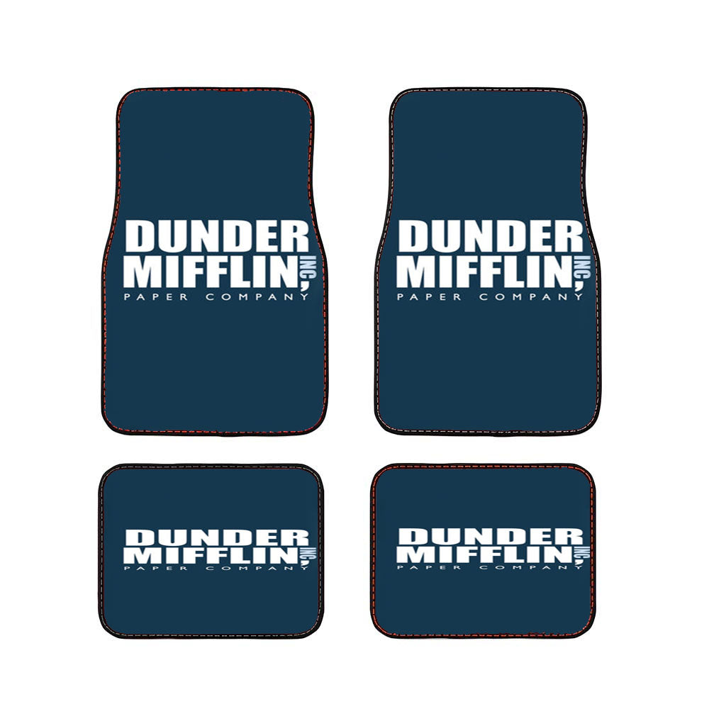 Dunder Logo The Office Car Floor Mats Accessories