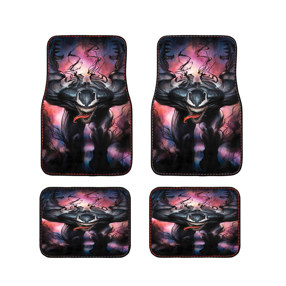 Edward Brock Venom Fan Art Wallpaper Car Floor Mats Accessories