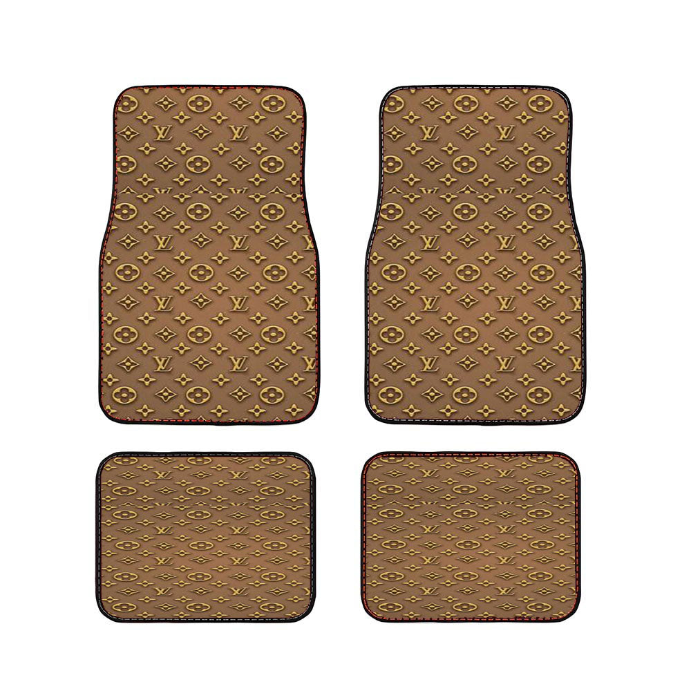 Emboss Louis Vuitton Car Floor Mats Accessories