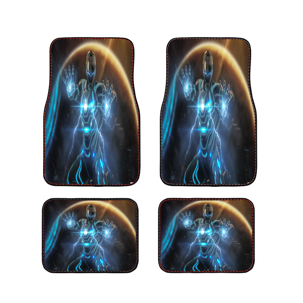Endgame Iron Man Lightning Car Floor Mats Accessories
