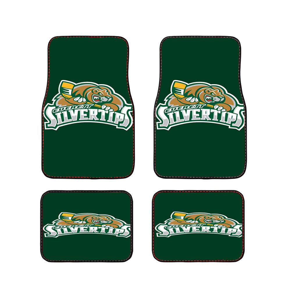 Everett Silvertips Car Floor Mats Accessories