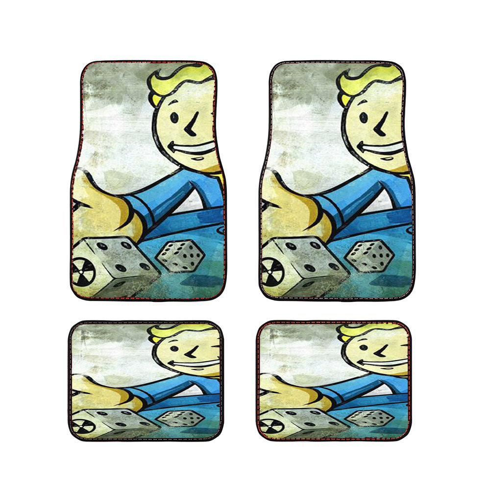 Fallout Gambling Car Floor Mats Accessories