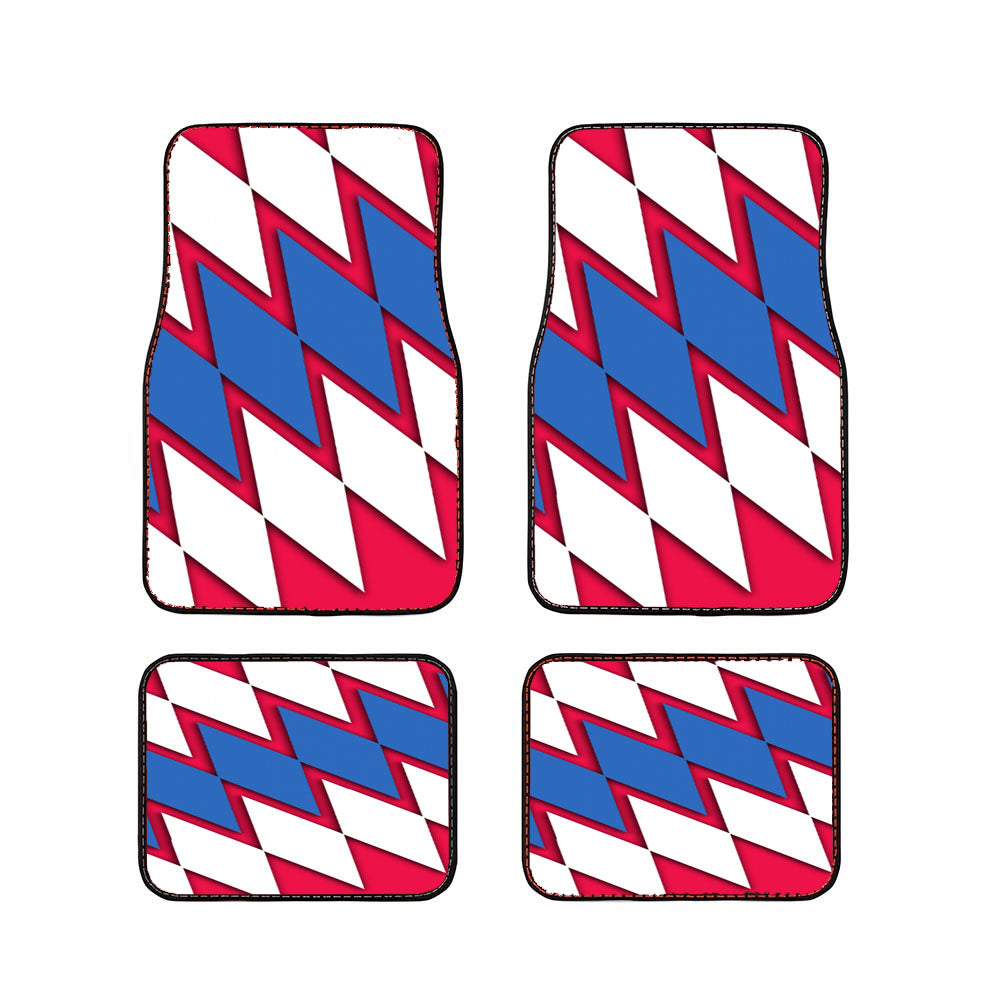 Fc Bayern Munchen Pattern Car Floor Mats Accessories