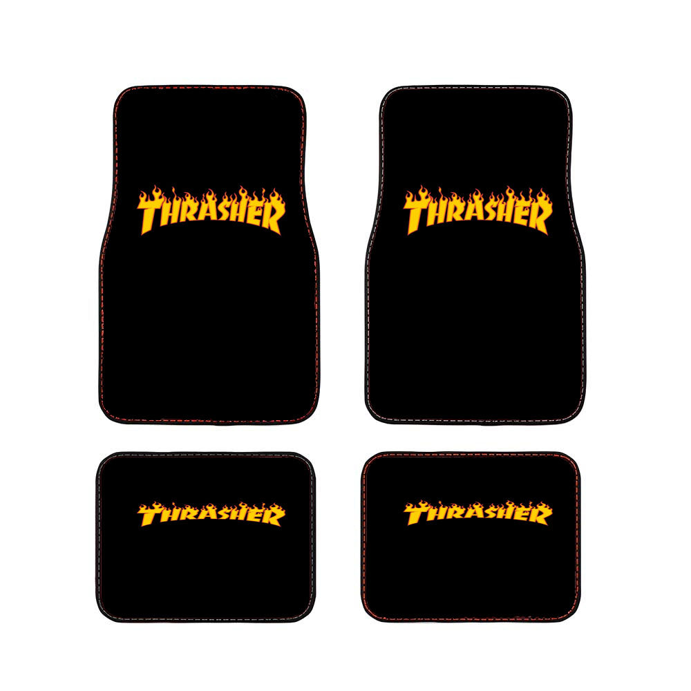 Fire Thrasher Logo Car Floor Mats Accessories