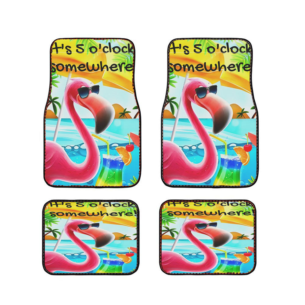 Flamingo Car Floor Mats Accessories