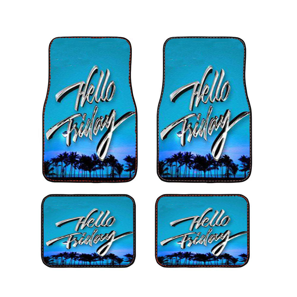 Flo Rida Hello Friday Car Floor Mats Accessories