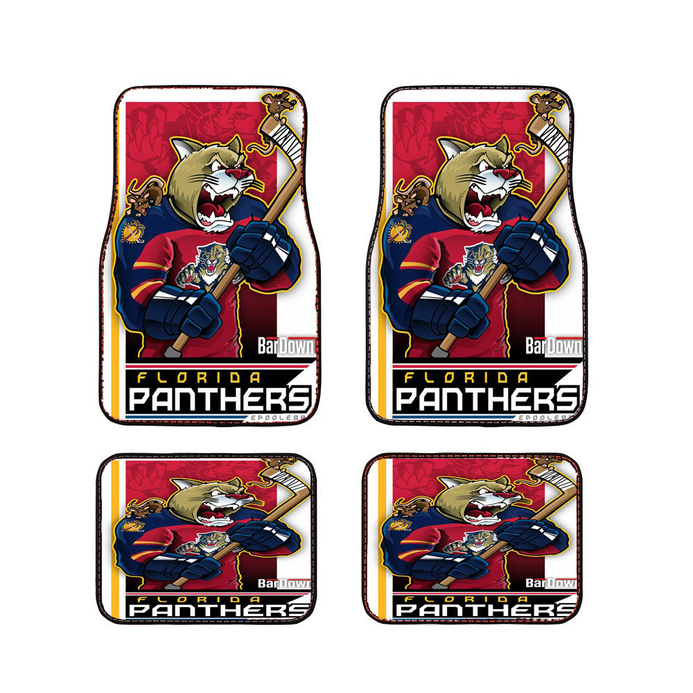 Florida Panthers Hockey Car Floor Mats Accessories