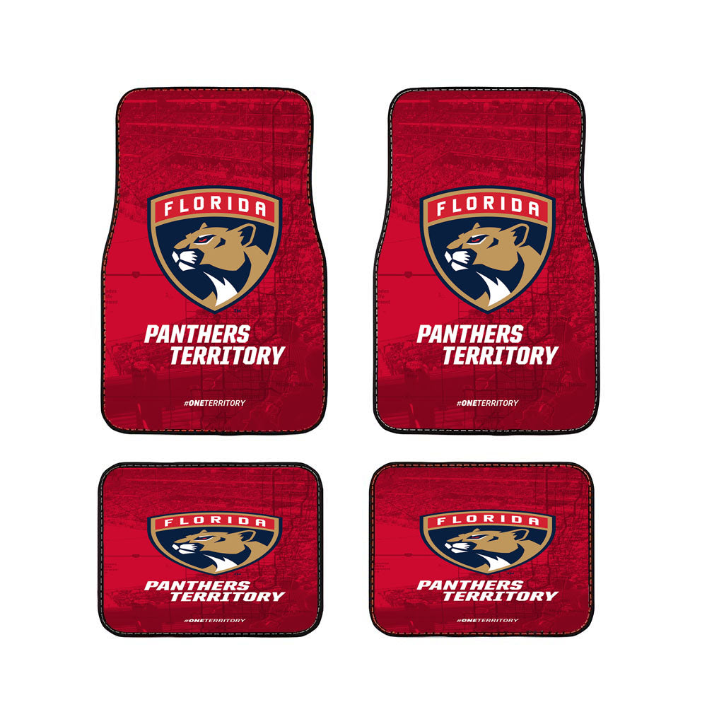Florida Panthers Territory Car Floor Mats Accessories