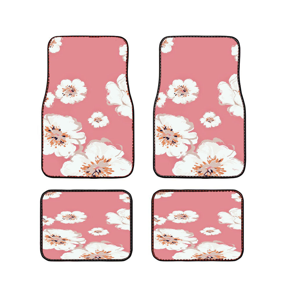 Flower Iphone Wallpaper Car Floor Mats Accessories