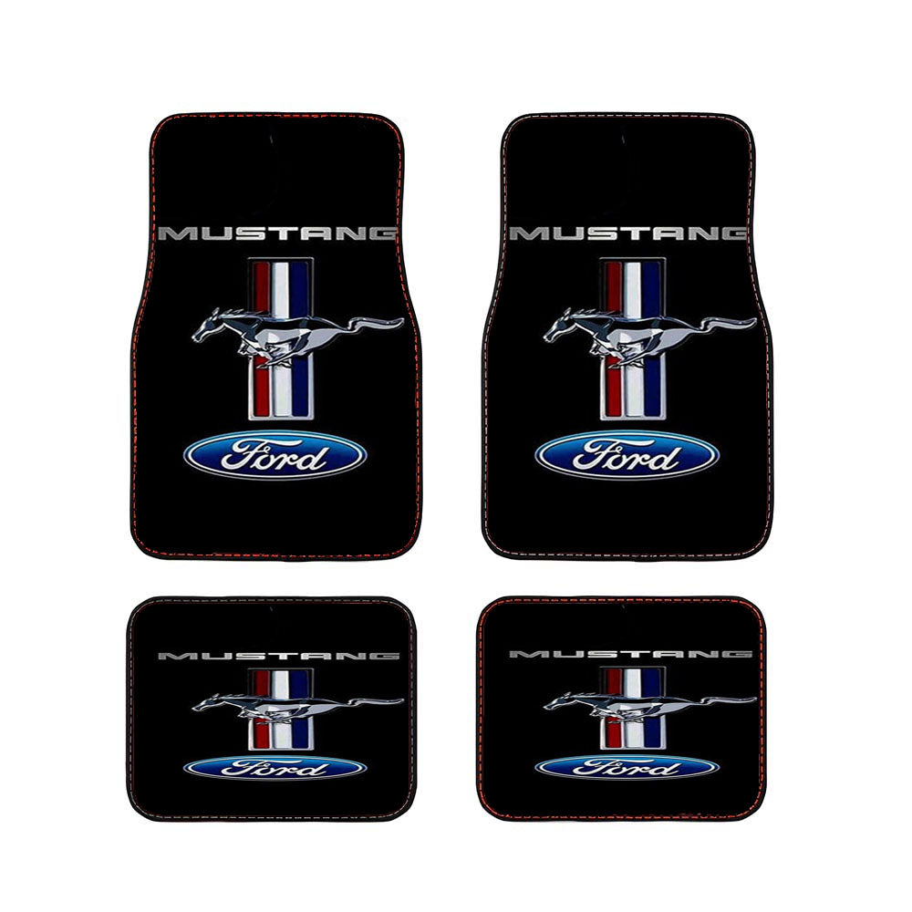 Ford Mustang Logo Car Floor Mats Accessories
