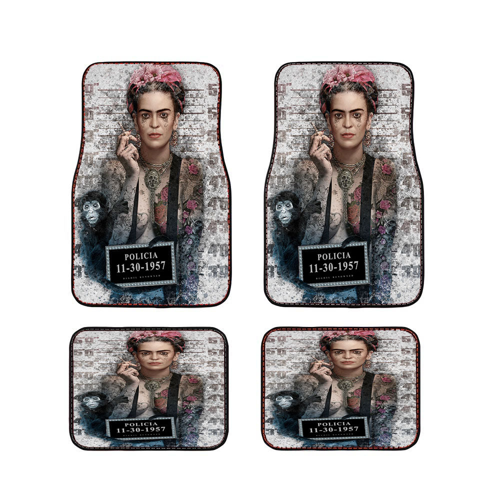 Frida Kahlo 4 Car Floor Mats Accessories