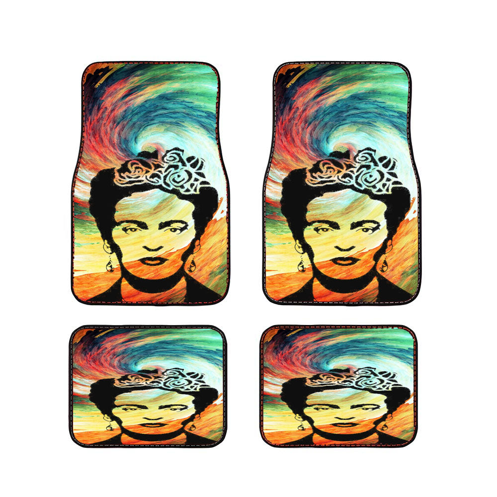 Frida Kahlo Painting Car Floor Mats Accessories