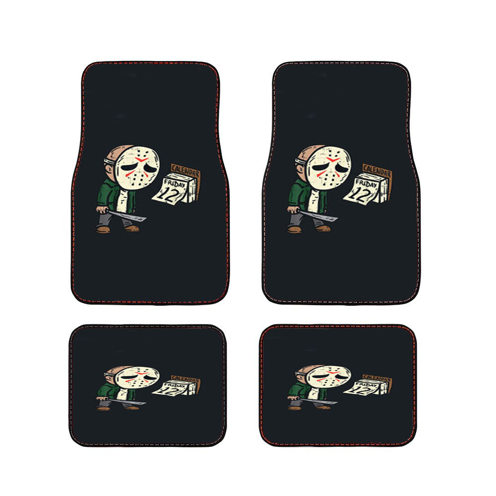 Friday 12Th Halloween Car Floor Mats Accessories
