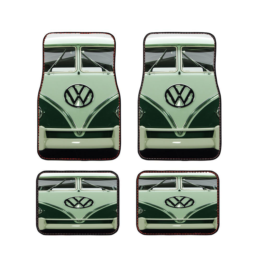 Front Green Volkswagen Car Floor Mats Accessories