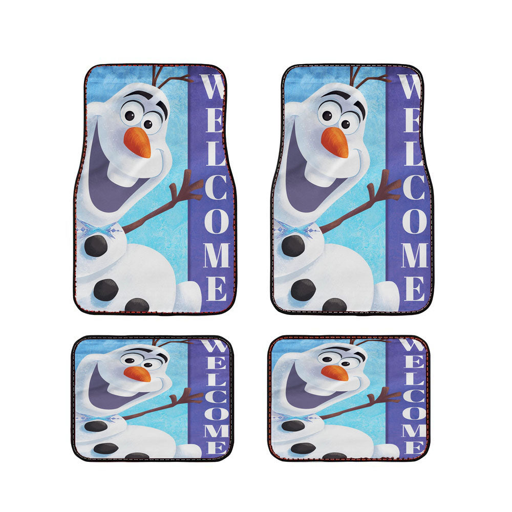 Frozen Olaf Car Floor Mats Accessories