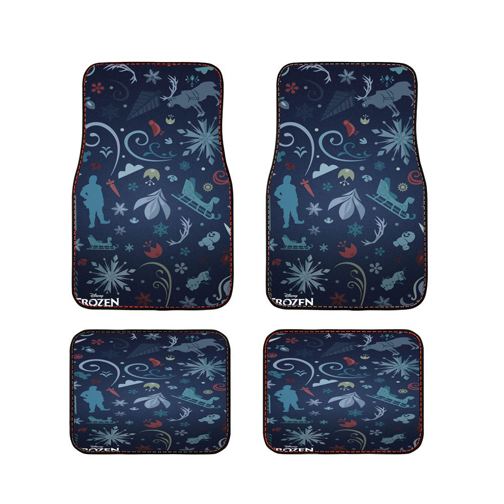 Frozen Pattern Wall Car Floor Mats Accessories