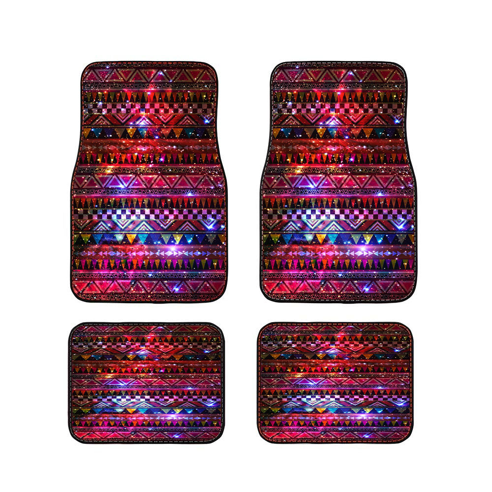 Galaxy Nebula Aztec 2 Car Floor Mats Accessories