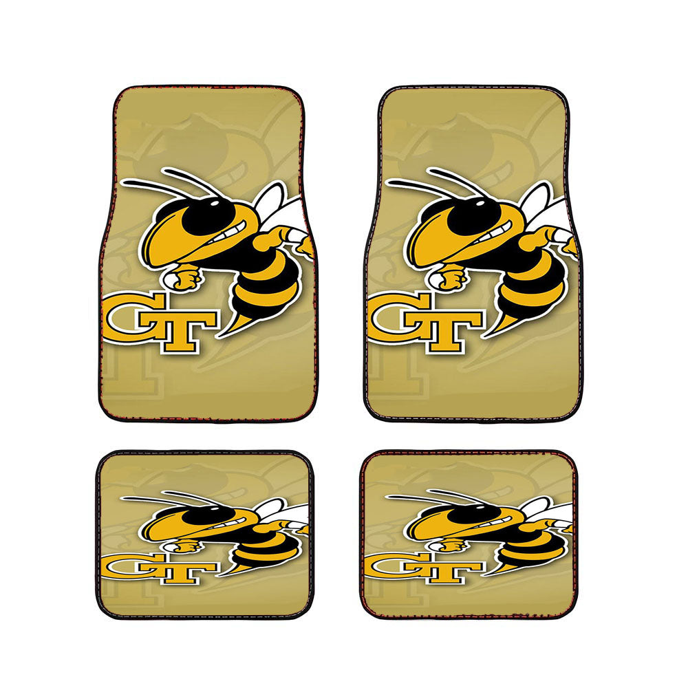 Georgia Tech Yellow Jackets 1 Car Floor Mats Accessories