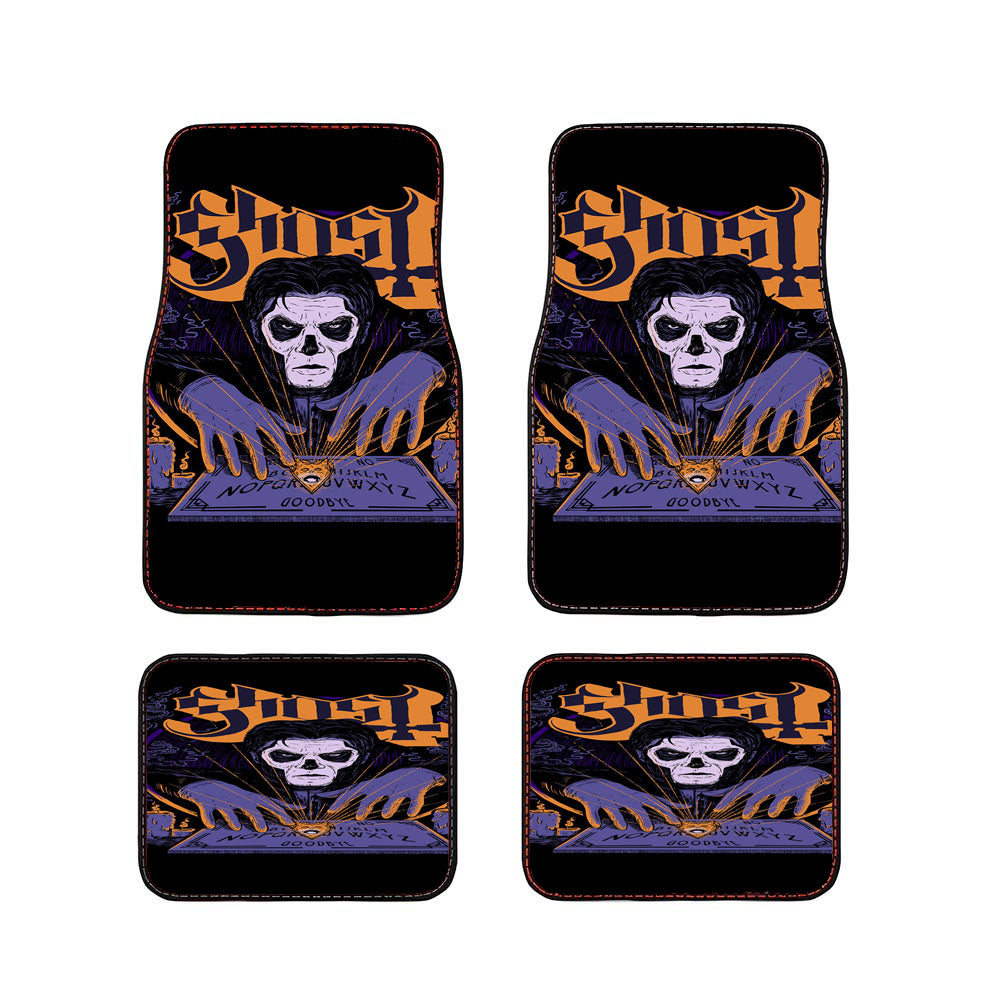 Ghost Band Illustration Of Dark Car Floor Mats Accessories