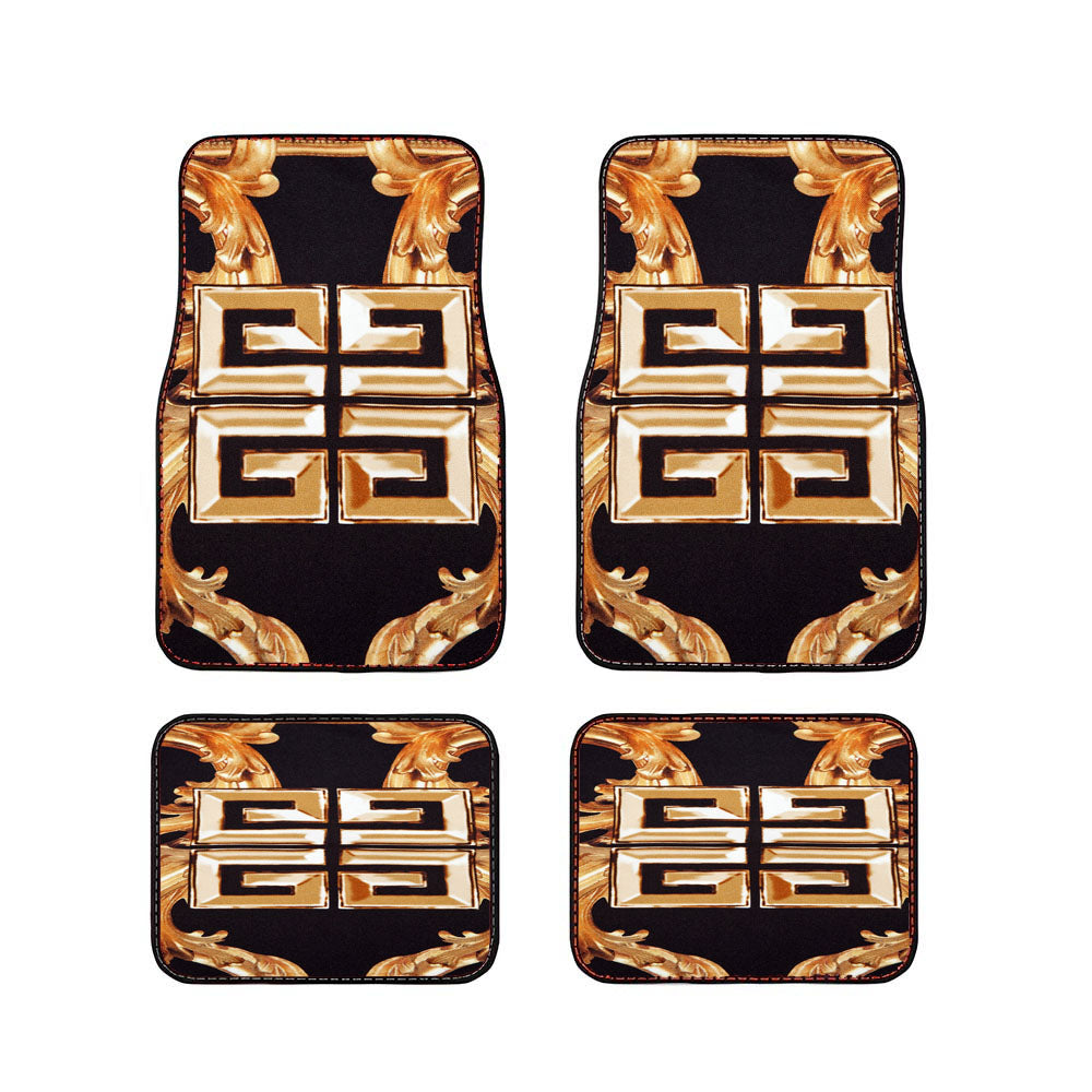 Givenchy Arabeque Scarf Texture Car Floor Mats Accessories