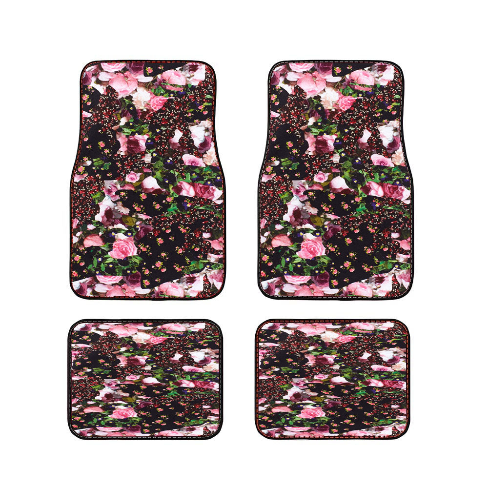 Givenchy Multicolor Floral Car Floor Mats Accessories