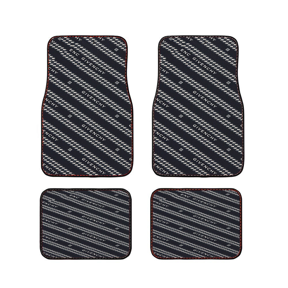 Givenchy Paris Logo Pattern Car Floor Mats Accessories