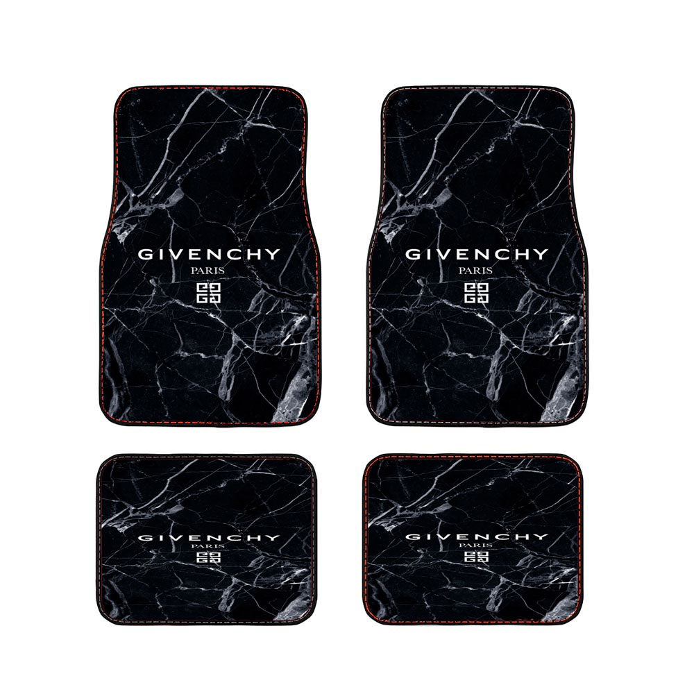 Givenchy Paris Marble Car Floor Mats Accessories