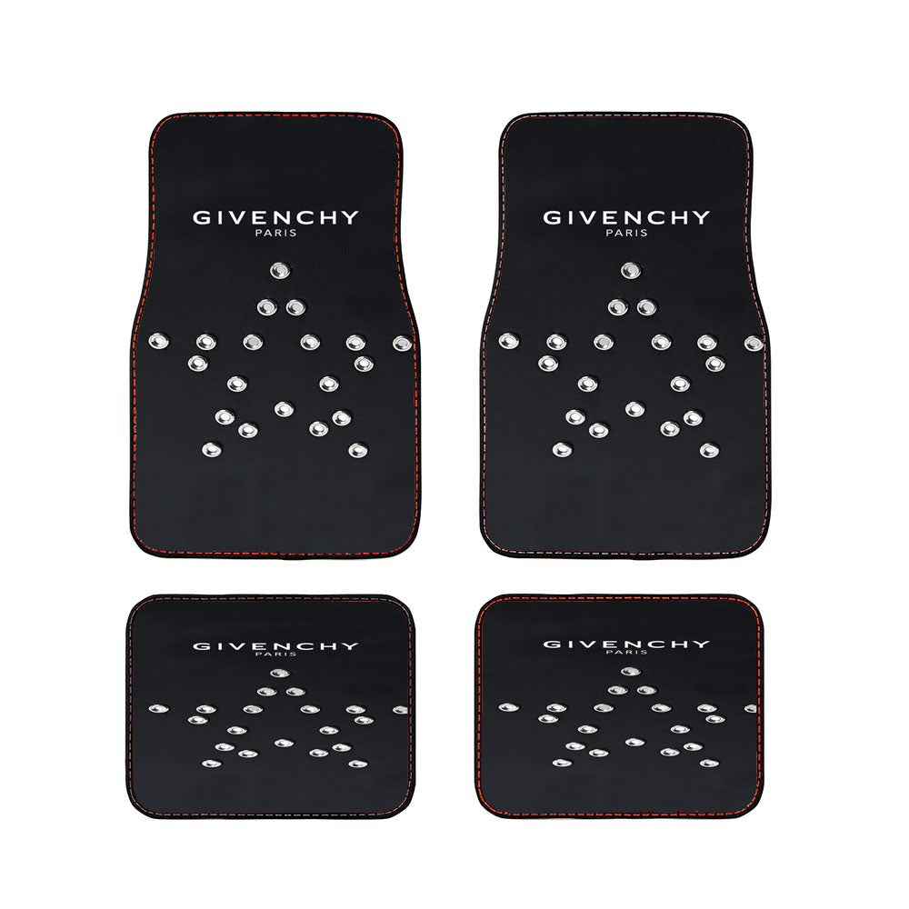 Givenchy Paris Star Car Floor Mats Accessories