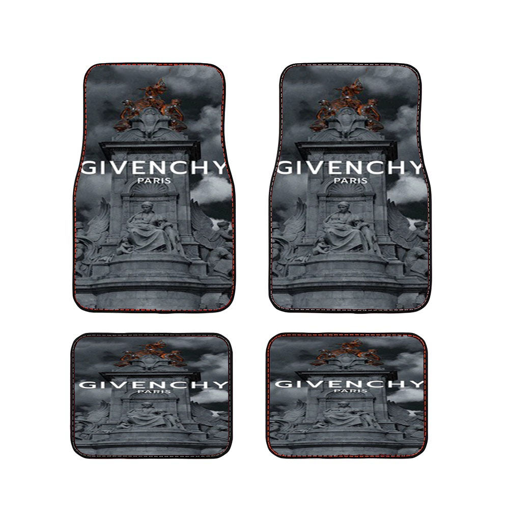 Givenchy Paris Statue Car Floor Mats Accessories