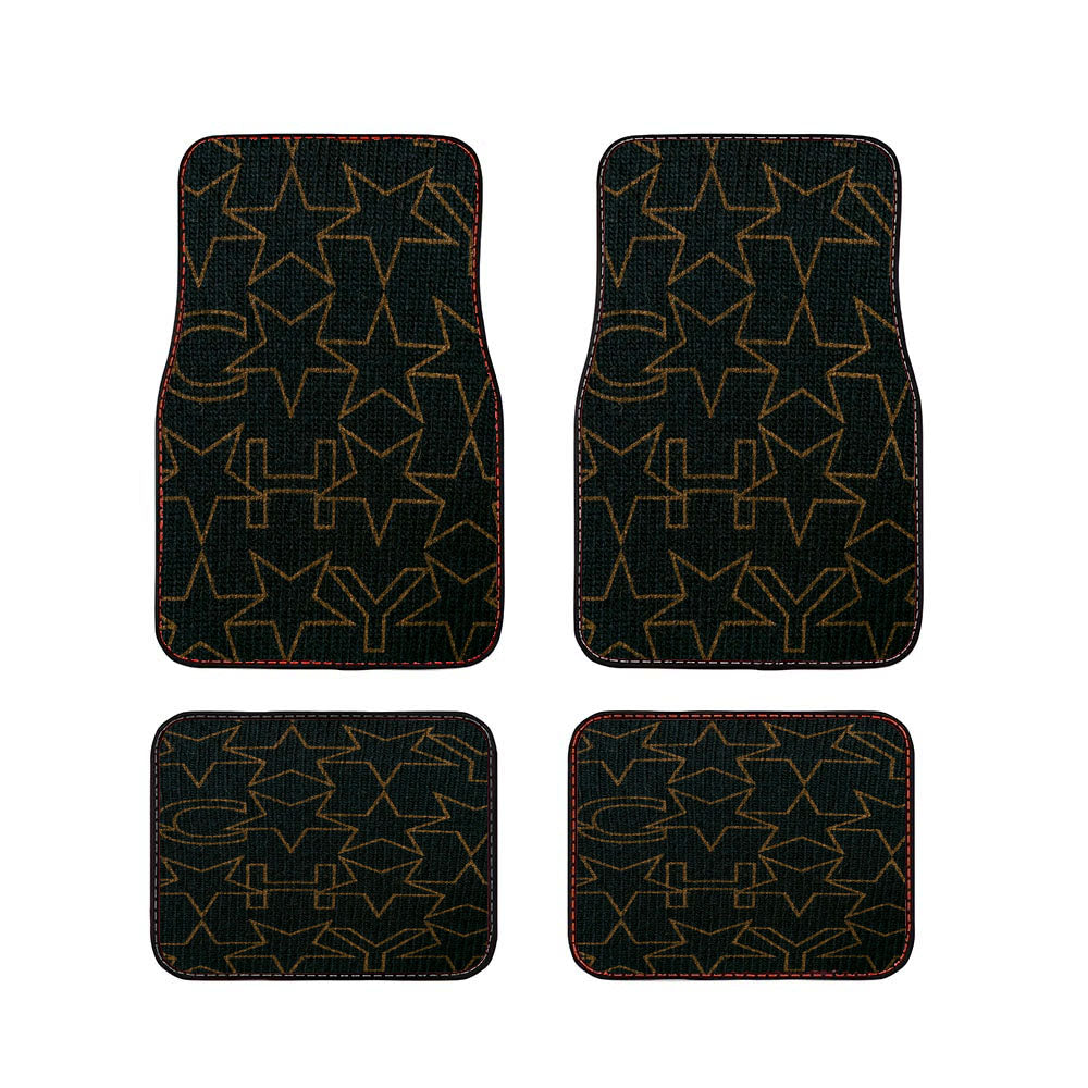 Givenchy Star Sweater Texture Car Floor Mats Accessories