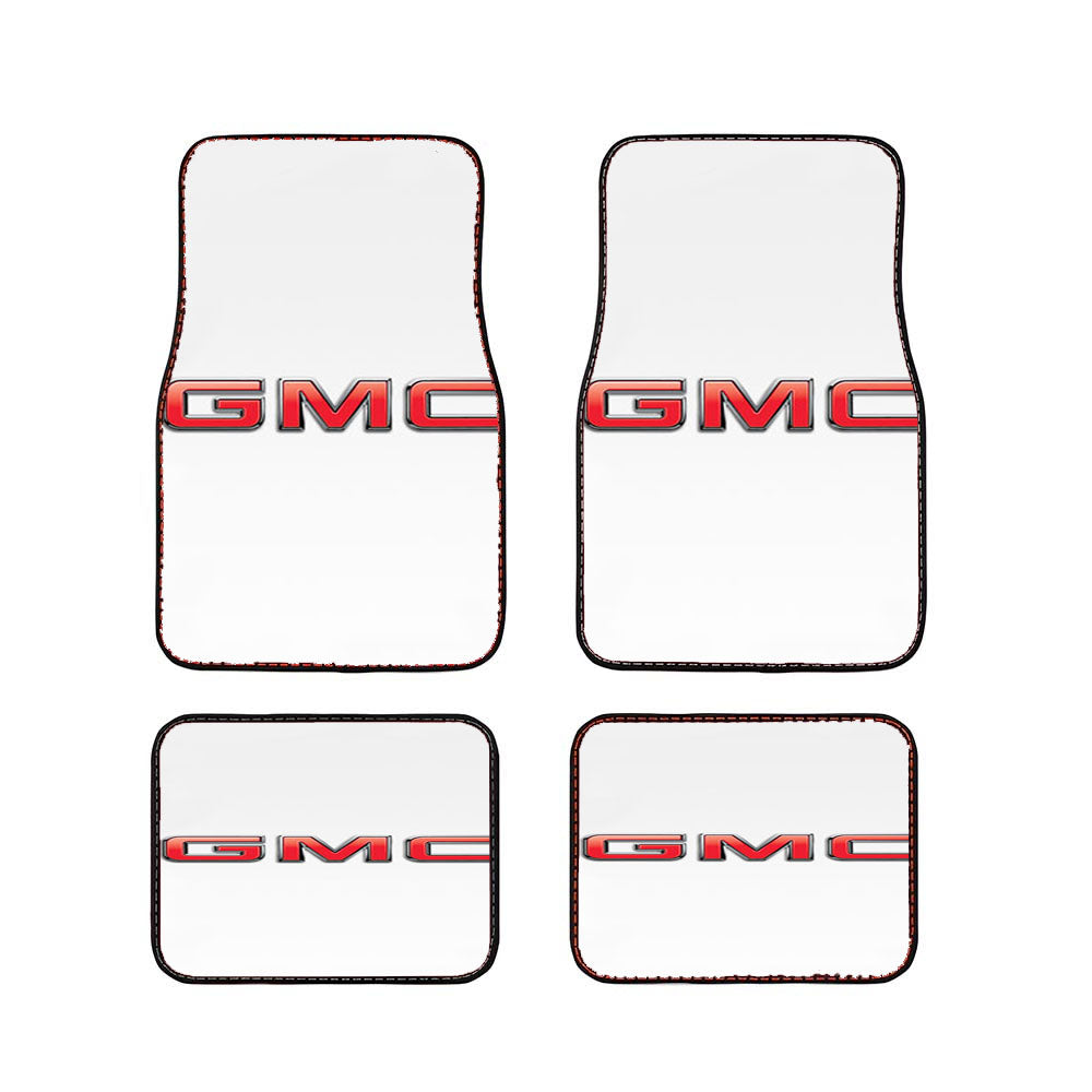 Gmc White Car Floor Mats Accessories