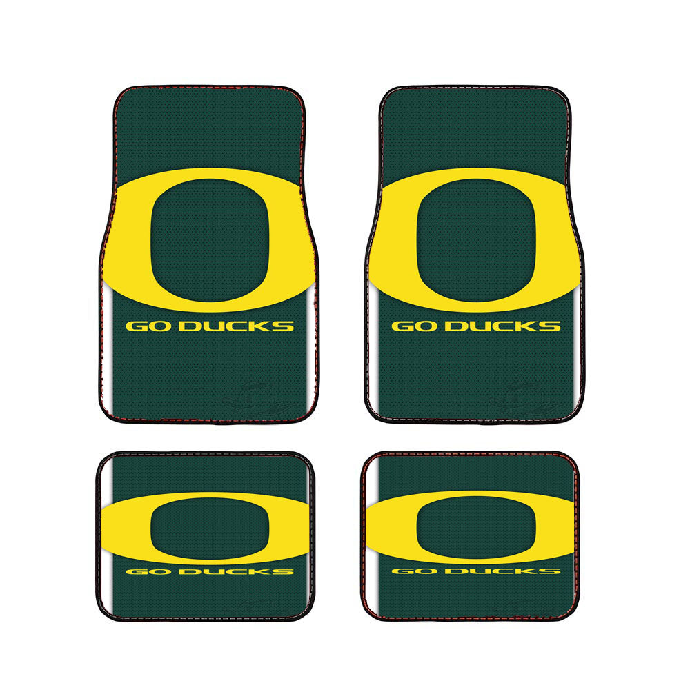 Go Duck Oregon Pattern Car Floor Mats Accessories