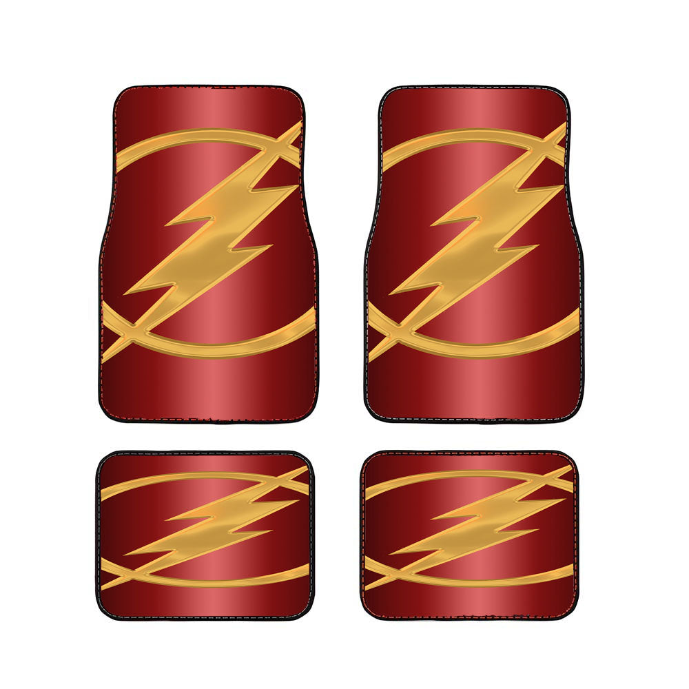 Gold Flash Logo Car Floor Mats Accessories