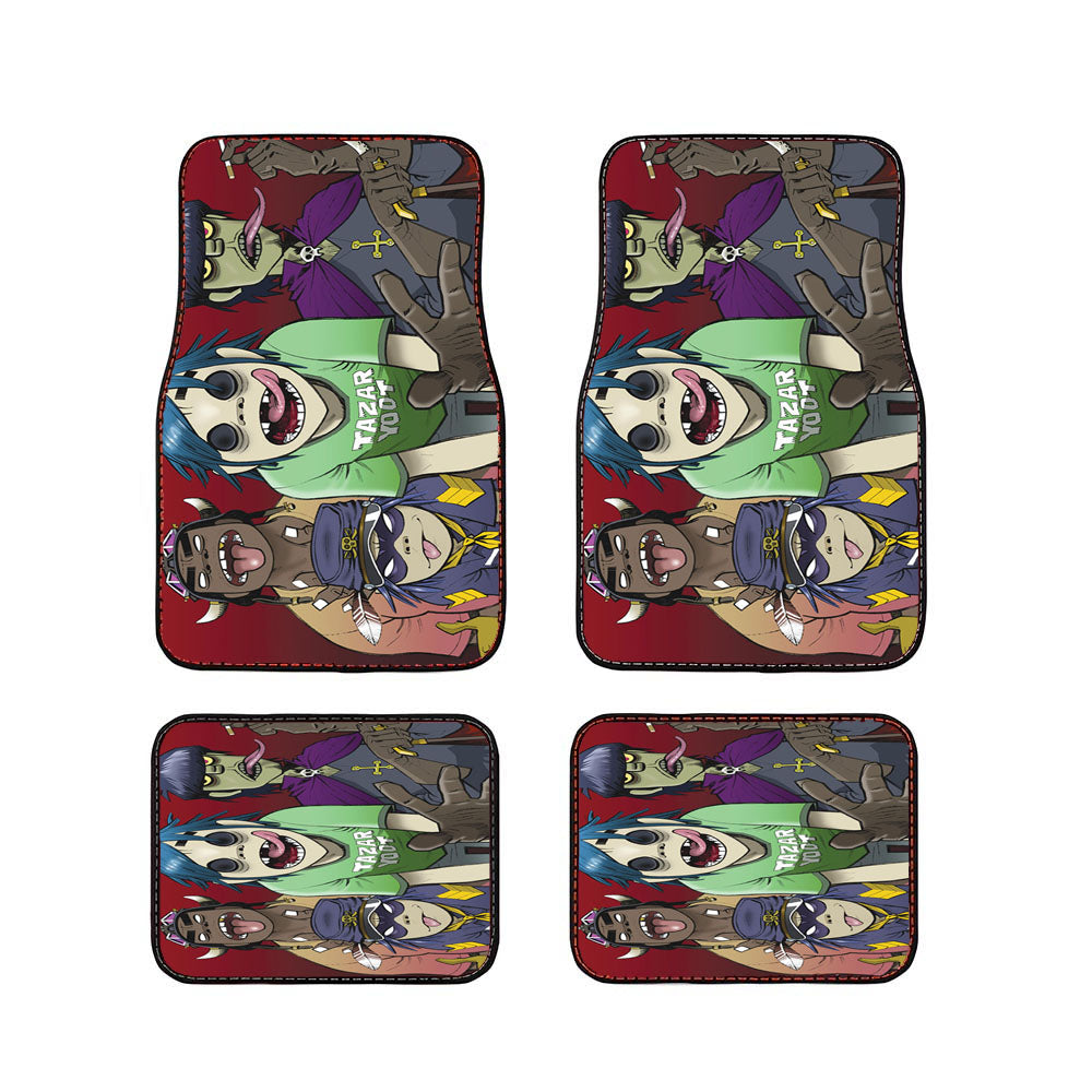 Gorillaz Car Floor Mats Accessories