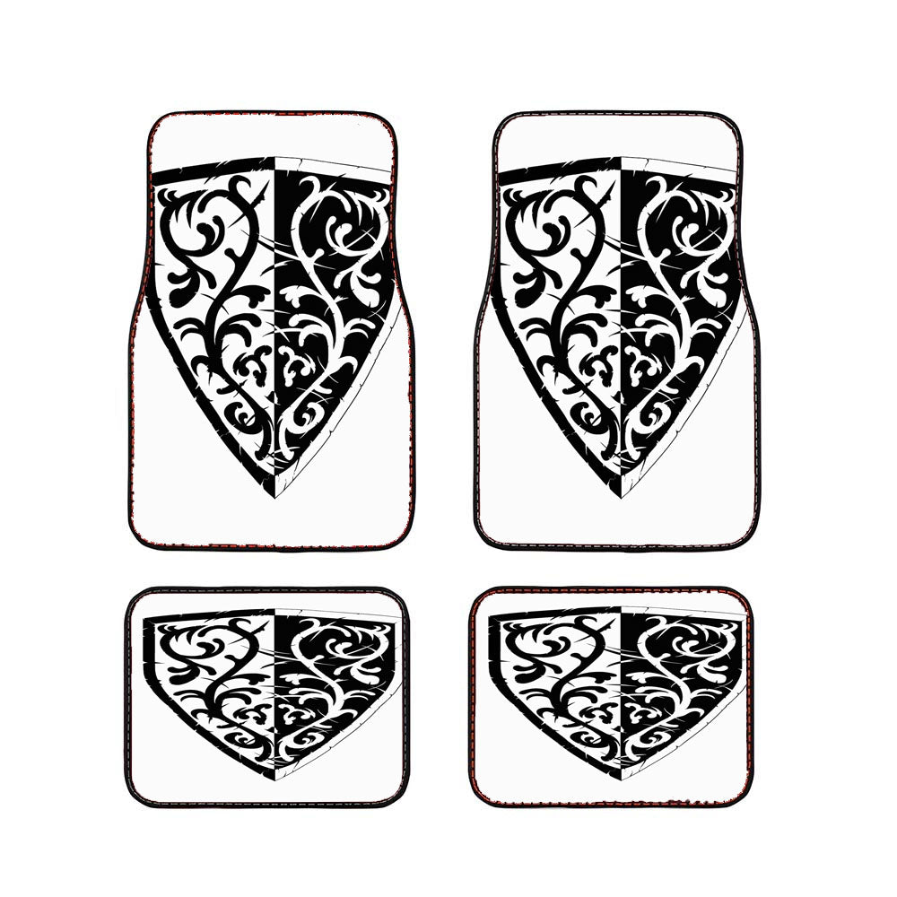 Grass Crest Shield Car Floor Mats Accessories