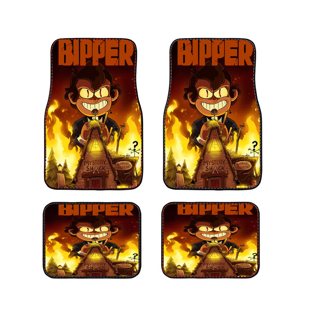 Gravity Falls 2 Bipper Car Floor Mats Accessories