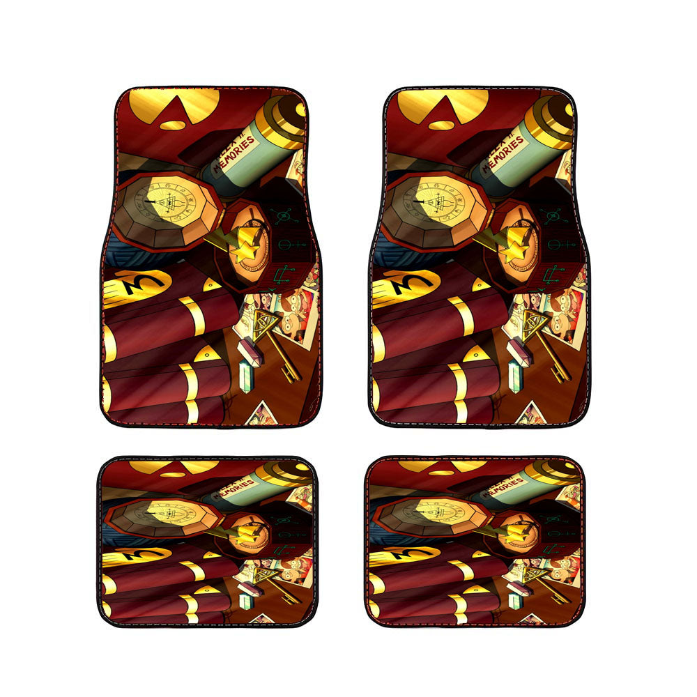 Gravity Falls Wallpaper Car Floor Mats Accessories