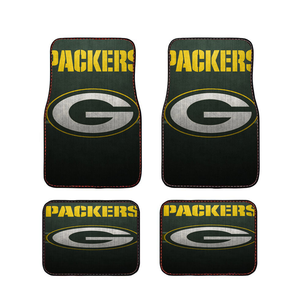 Green Bay Packers Nfl Logo Wallpaper Car Floor Mats Accessories