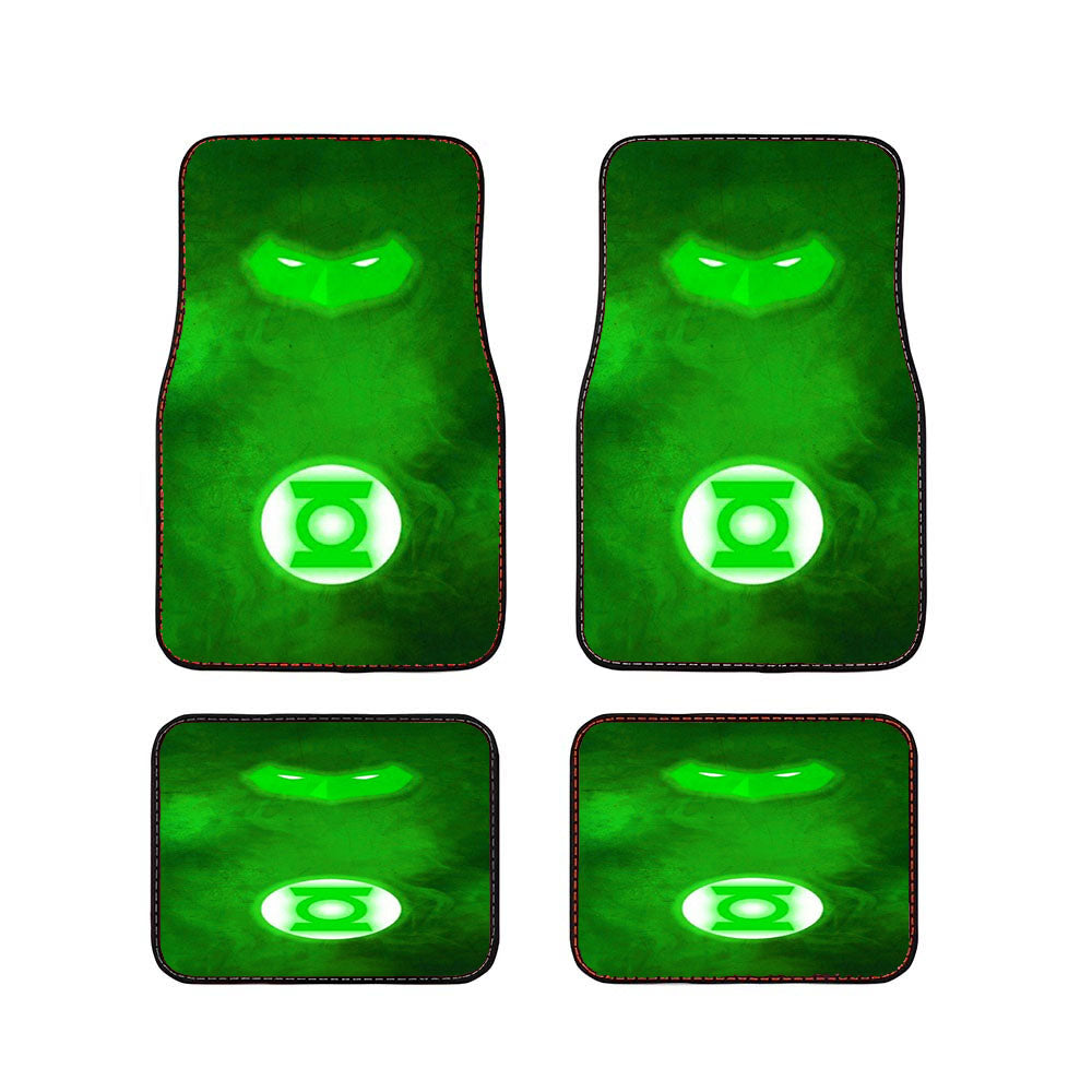 Green Lantern Dc Superhero Car Floor Mats Accessories