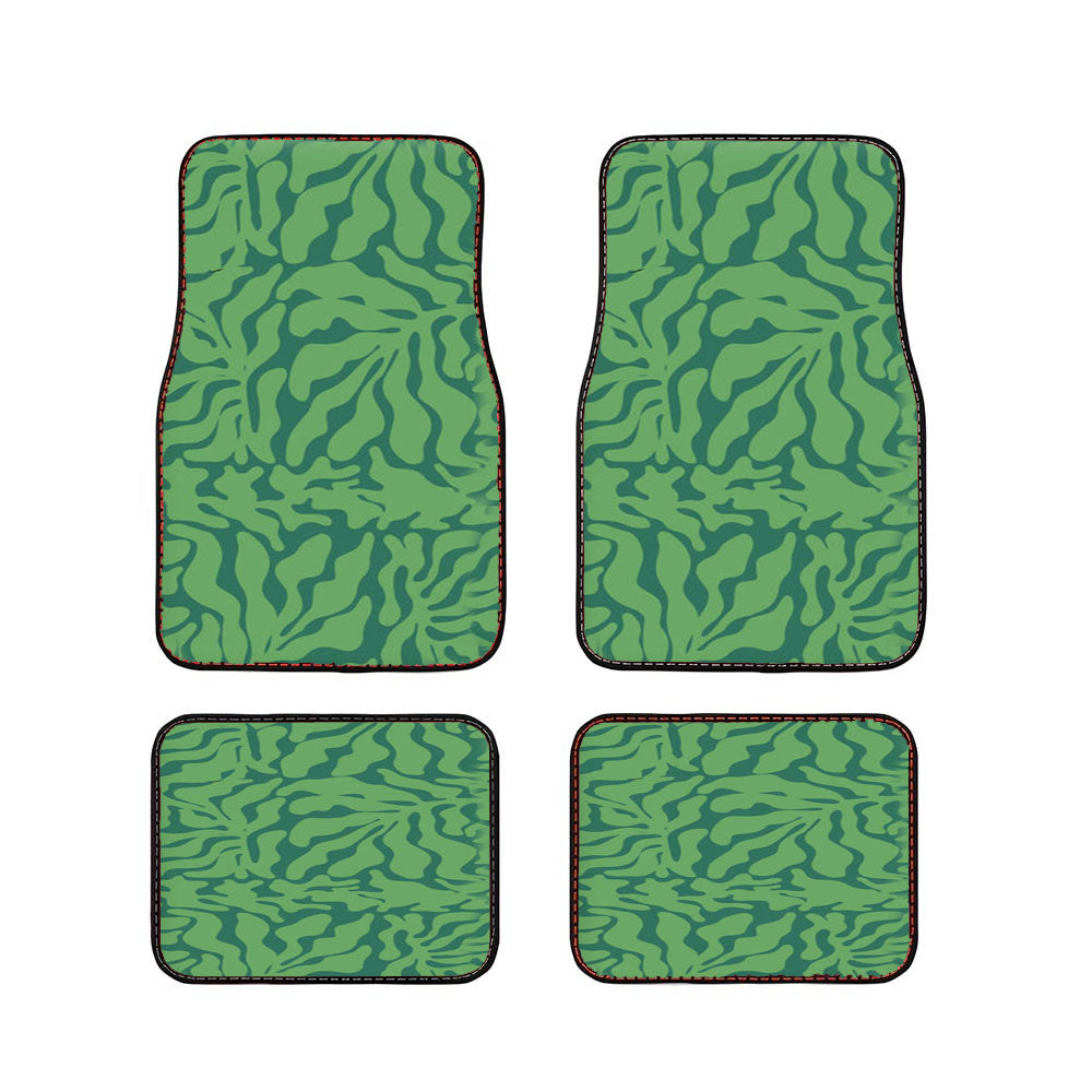 Green Leaves - Foliage Car Floor Mats Accessories