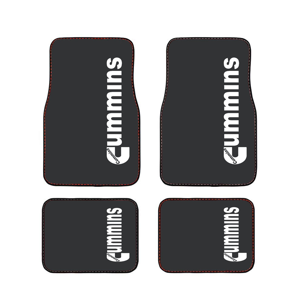 Grey Cummins Diesel Logo Car Floor Mats Accessories