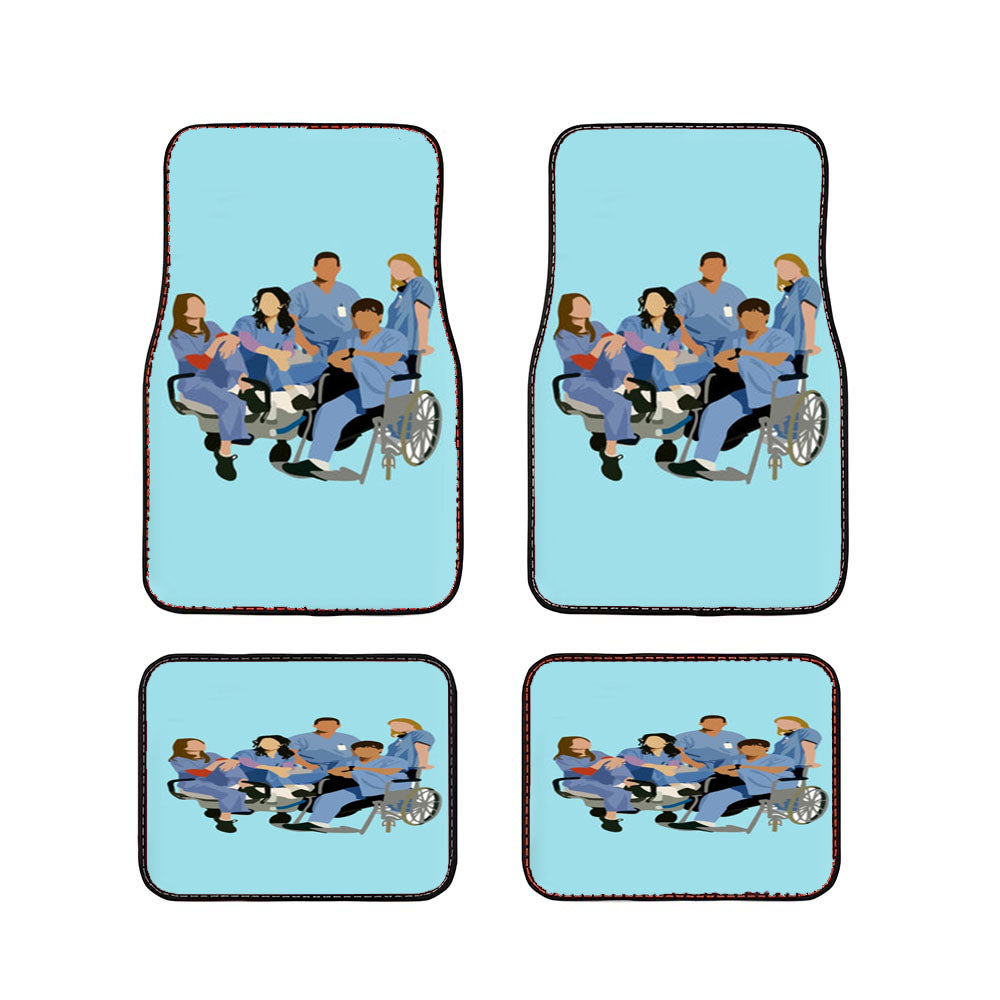 Greys Cast Car Floor Mats Accessories