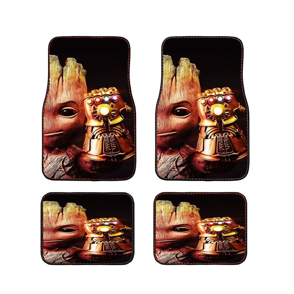 Groot Thanos Funny Marvel Car Floor Mats Accessories
