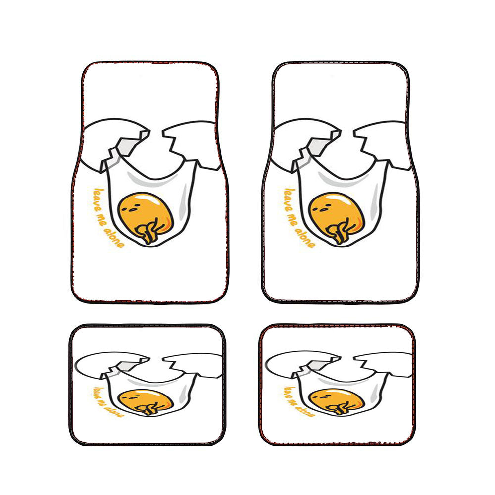 Gudetama Leave Me Alone Car Floor Mats Accessories