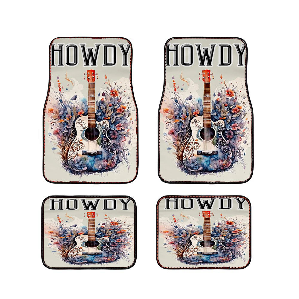 Guitar Car Floor Mats Accessories
