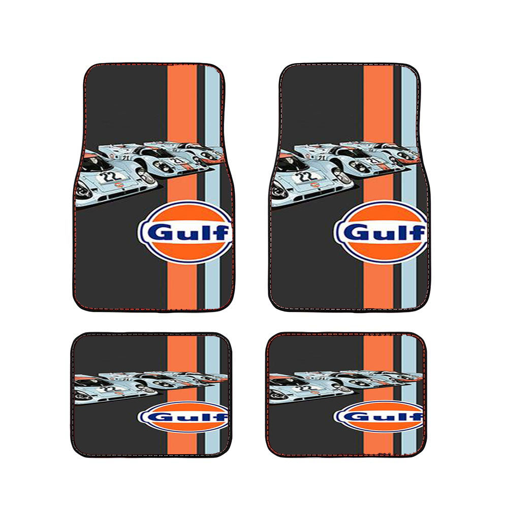 Gulf Oil Motor Car Floor Mats Accessories