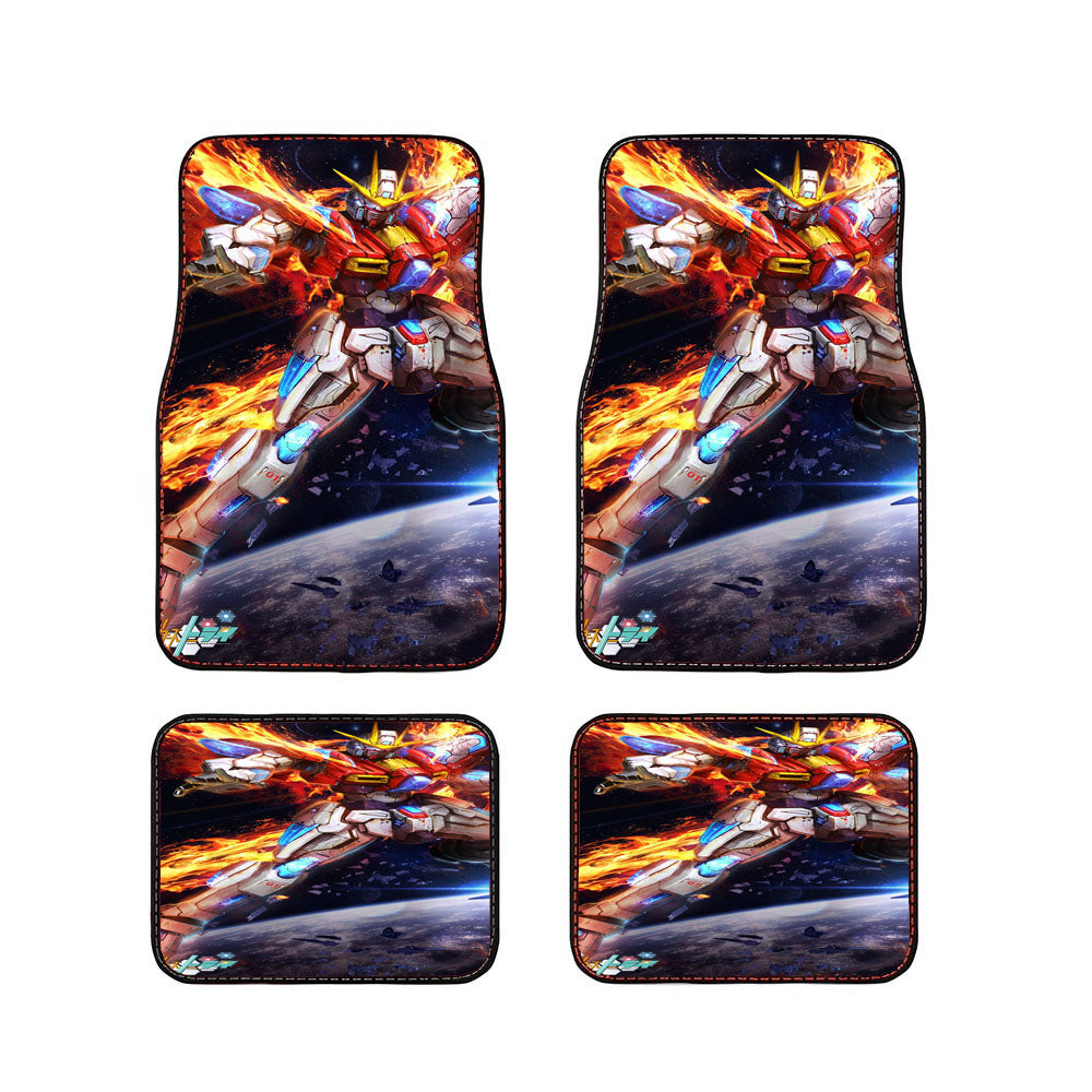 Gundam Fire Blood Car Floor Mats Accessories