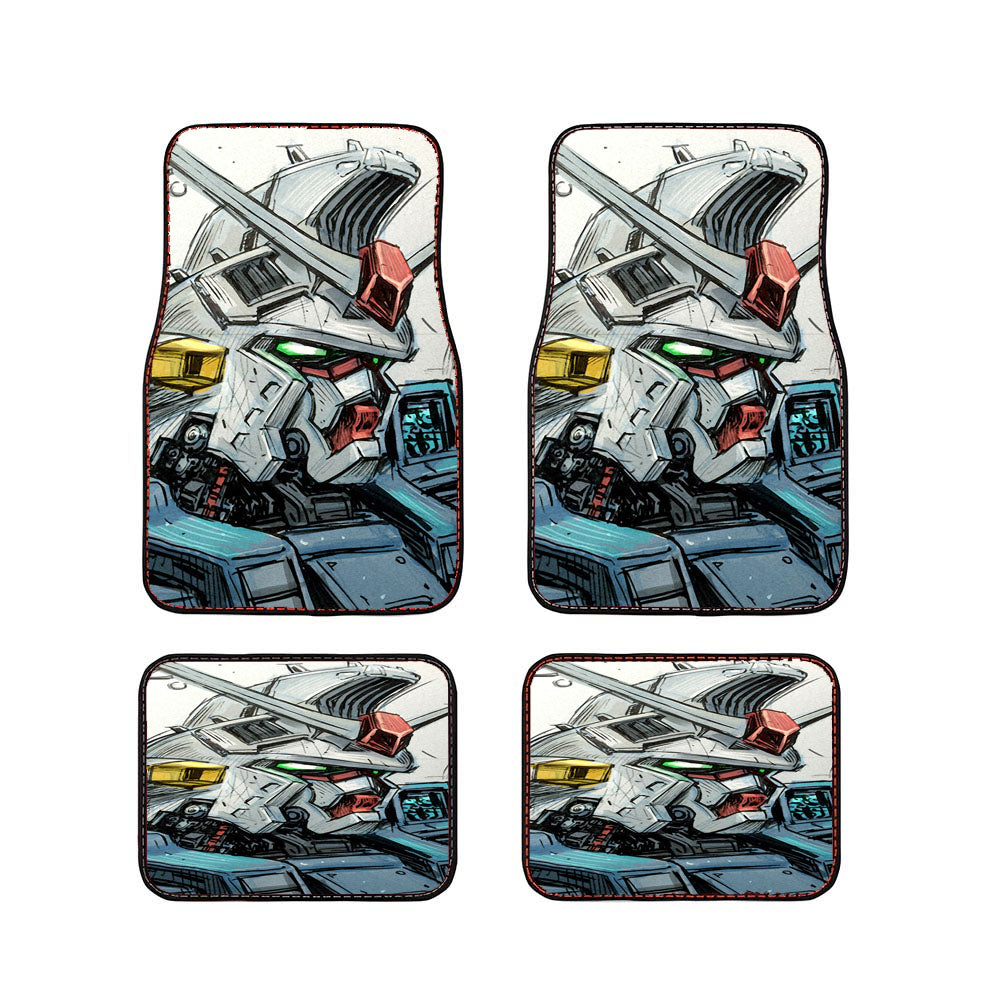 Gundam Gp020 Art Car Floor Mats Accessories