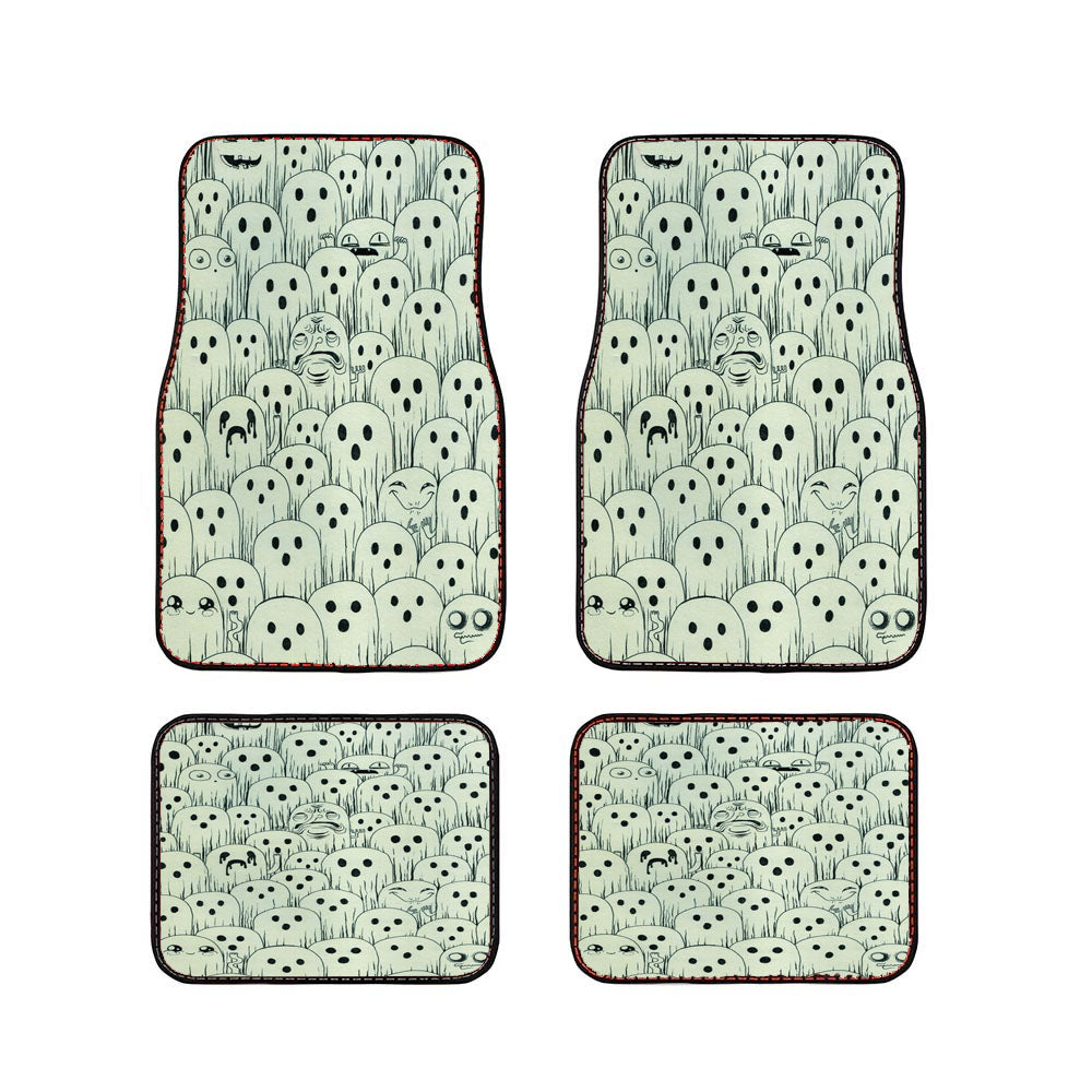 Halloween Aesthetic Creepy Halloween Car Floor Mats Accessories