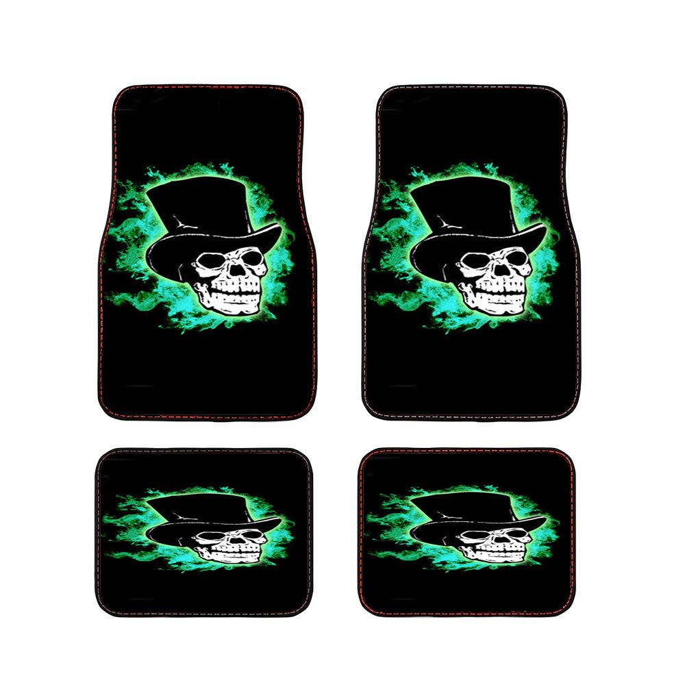 Halloween Haunting Skull Car Floor Mats Accessories